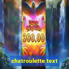 chatroulette text